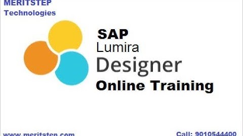 SAP LUMIRA Tutorial For Beginners | SAP LUMIRA Designer Online Training Videos