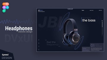 JBL Headphones || Website UI/UX Design || Figma