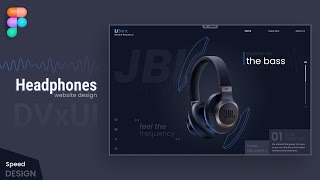 JBL Headphones || Website UI/UX Design || Figma