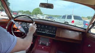 1963 Jaguar Mk II 3.8L Driving Video