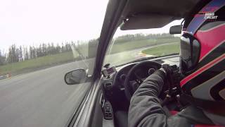 Brno circuit 06.04.2014 onboard - Integra DC2 TypeR B18C6