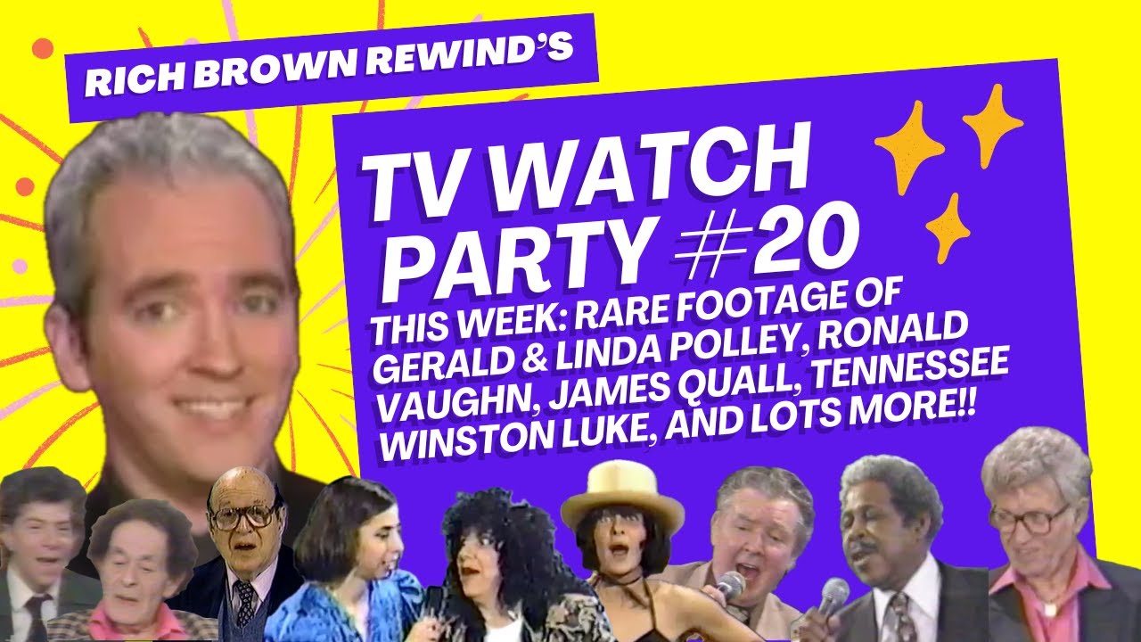 Rich Brown Rewind's TV Watch Party #20 Live Stream James Quall, Tennessee Winston Luke & More!