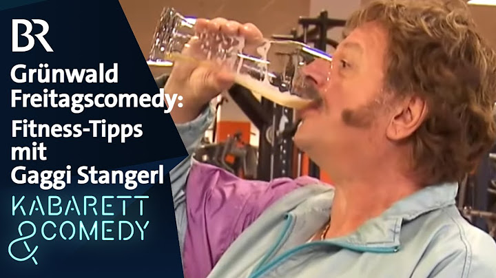Grünwald Freitagscomedy: Fitness-Tipps mit Gaggi Stangerl | BR Kabarett & Comedy