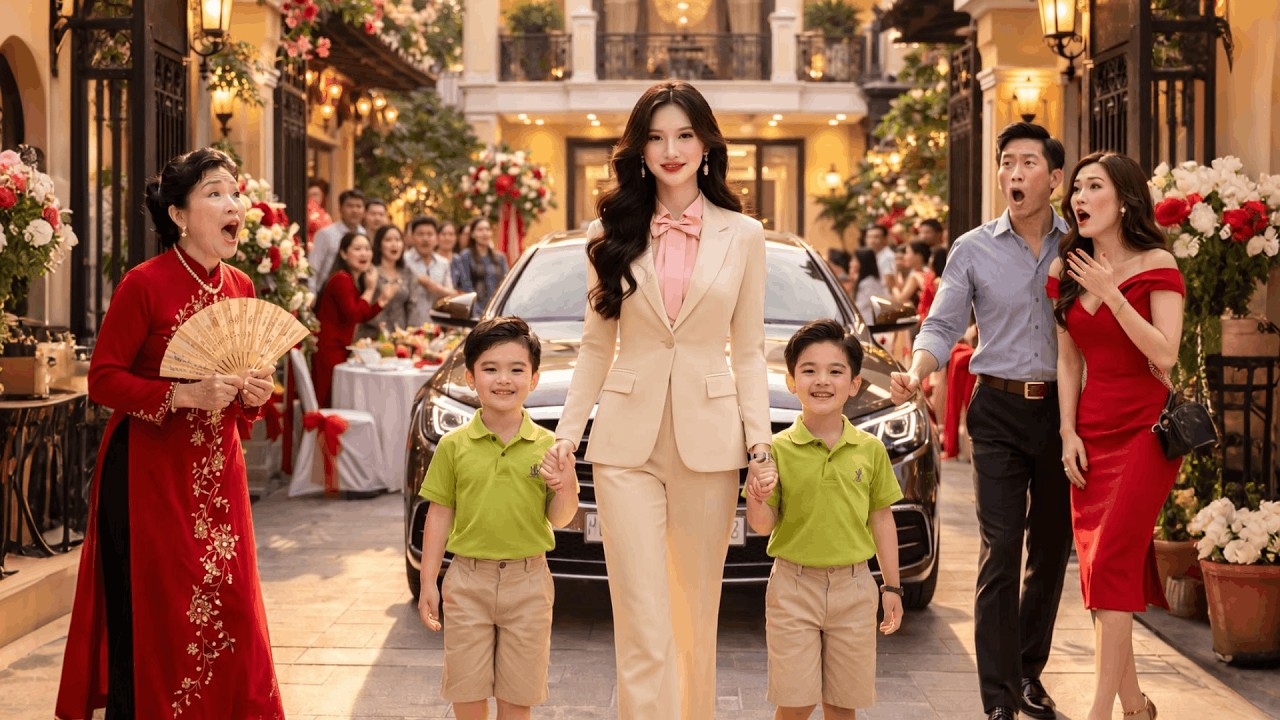 Mẹ Chồng Ép Ly Hôn Vì Không Biết Đẻ – 5   Năm Sau Con Dâu Dắt 2 Đứa Trẻ Về Nhận Họ, Cả Họ  Chết Lặng