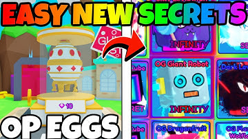 How to Get All NEW OG EVENT SECRET Pets SUPER FAST in Bubble Gum Simulator INFINITY UPDATE!