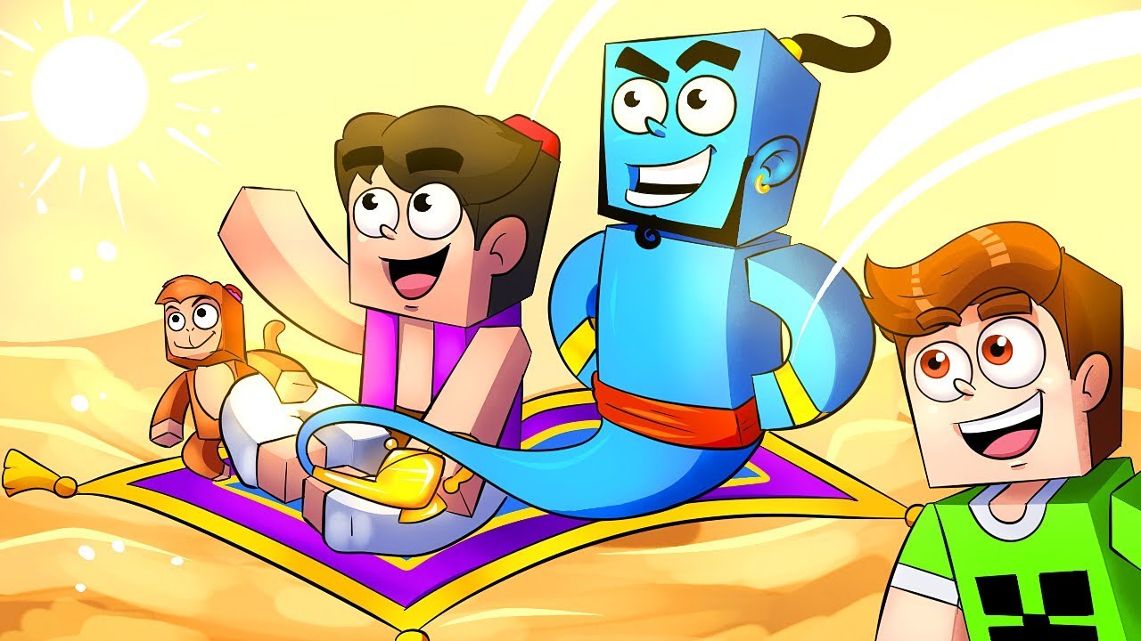 ESPECIAL ALADDIN NO BEDWARS !! - Minecraft