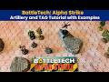 BattleTech: Alpha Strike Artillery Tutorial | ART and TAG Special Abilities Rules and Examples