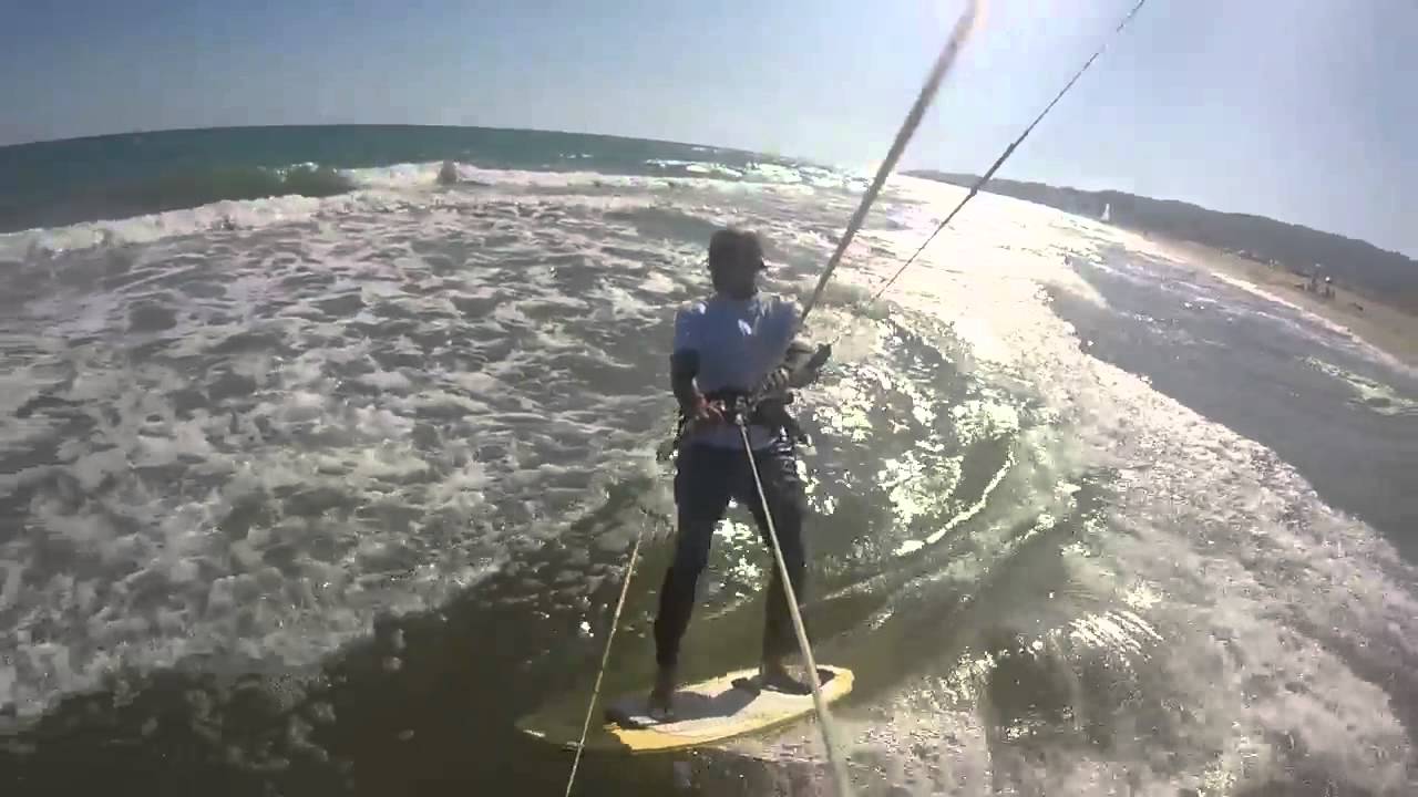 Kitesurf con Skimboard (SkimKite) en Kastas 3 de 3 YouTube
