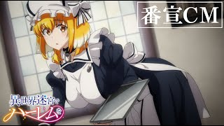 TVアニメ「異世界迷宮でハーレムを」番宣CM