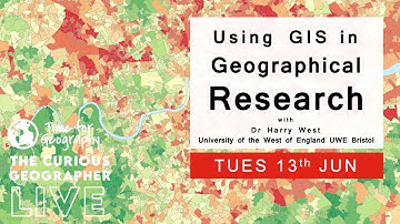 49 Using GIS in Geographical research┃Mr Harry West ┃ Live interview