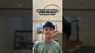day 7 of 30 days 30 projects #arduino #robotics#techindia