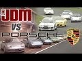 [ENG CC] JDM vs. Porsche 911 - Integra R, NSX, EVO V, Skyline Tsukuba 1998