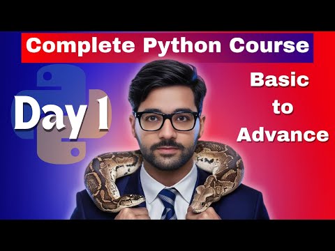 Complete Python Course | Mastering Python from Basic to Advance Level | Python in Urdu/Hindi #python