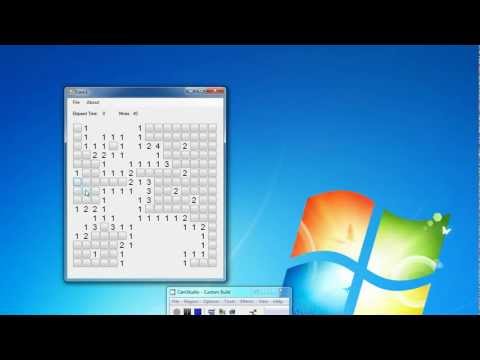 Minesweeper Created in C Sharp (C#)