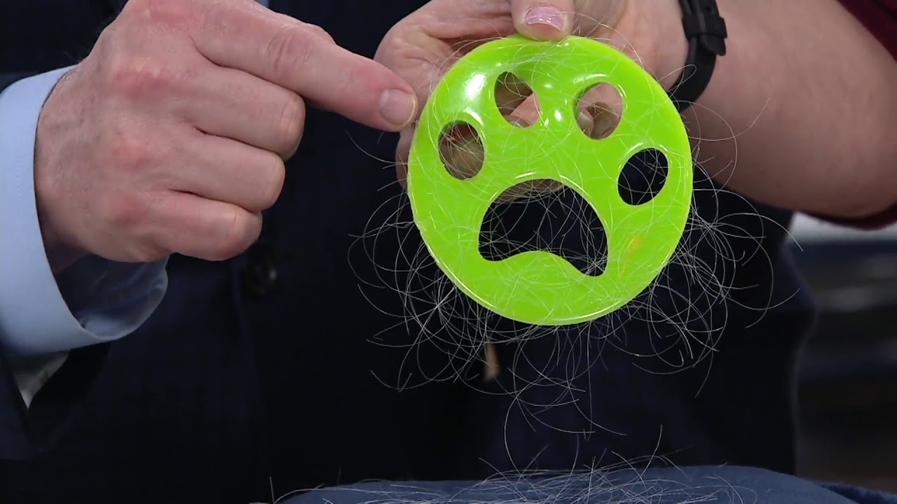 FurZapper Set of 4 Laundry Pet Hair Remover on QVC YouTube
