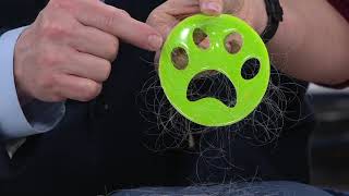 Famous FurZapper Set of 4 Laundry Pet Hair Remover on QVC Wealth