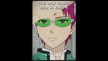The Only Canon Ship In Saiki K Fypシ Shorts Animedit Coffeejelly Saikikusuo Funny Love 