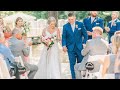 High School Sweethearts Tie the Knot in Enchanted Garden Wedding