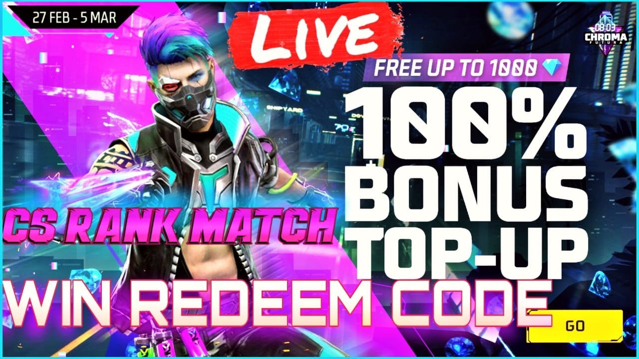 Cs ranked Mode Win | New 100% Bonus Top Up Event | | redeem code ...