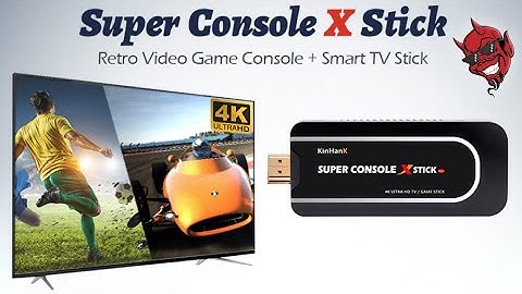 Super Console X Stick / Plug and Play HDMI Retro Console ?