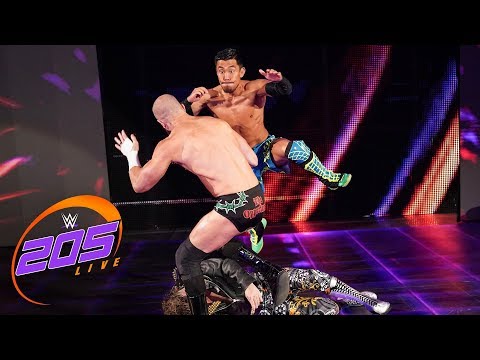 Mike Kanellis attacks The Brian Kendrick: WWE 205 Live, April 30, 2019