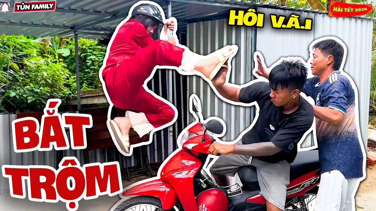 HÀI TẾT 2026 - Bắt T.rộ.m Thành Thần, Thúy Liễu Khiến Hàng Xóm Hoảng Hồn  - Tủn Family