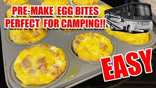 EASY Keto Egg bite recipe low-carb RV camping | pre-made RV camping breakfast recipes by Mile High Campers 429 views 2 years ago 2 minutes, 46 seconds