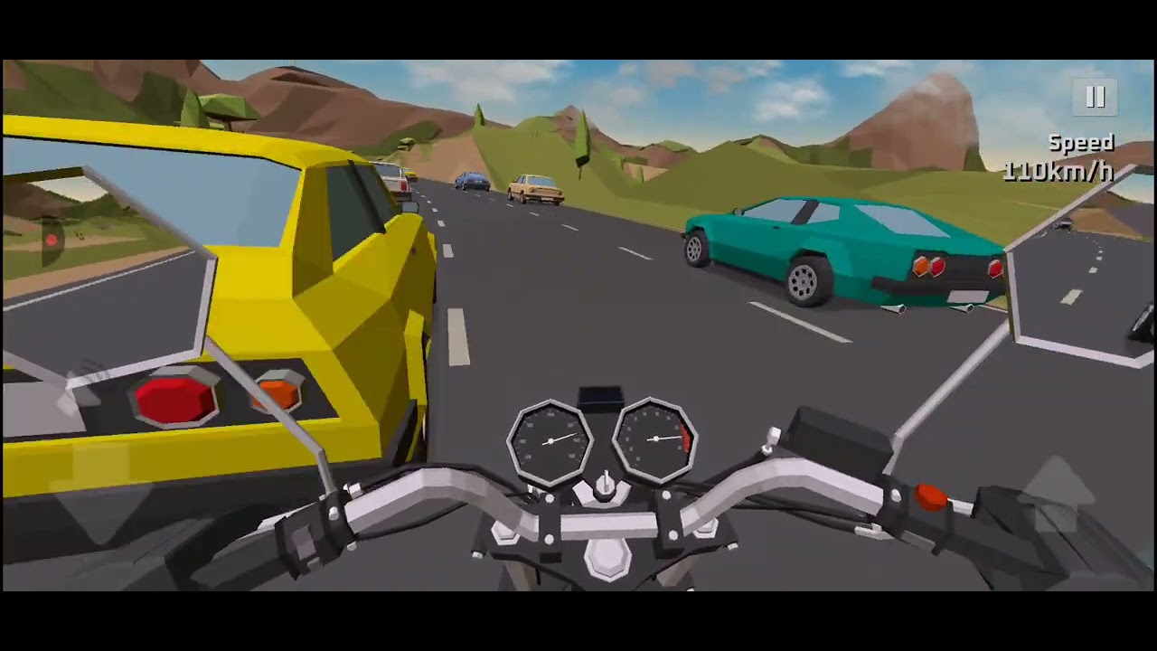 Playing (cafa racer)   "FUN GAME"