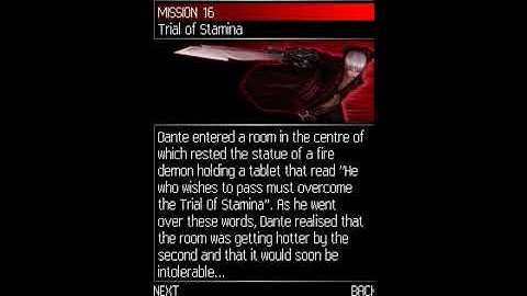 Main menu theme - Devil may cry 3D J2ME OST