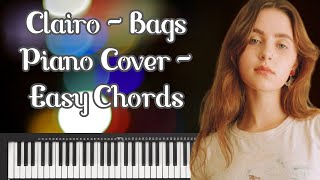 Clairo - Bags -  Piano Tutorial