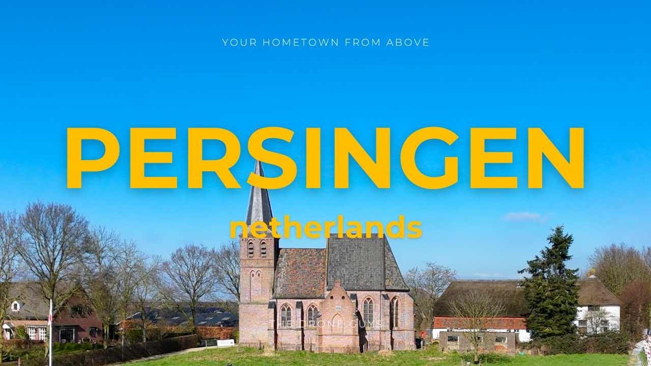 Relaxing Scenes from Above: Persingen, Netherlands 4K