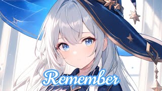 Nightcore - Remember (Lyrics)
