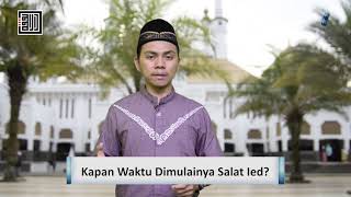 Kapan Waktu Dimulainya Salat Ied? – Ustadz Wildan Jauhari, Lc.