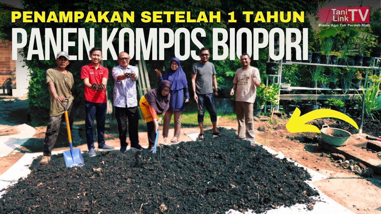 Begini Cara Unboxing Sampah Jadi Kompos dari Lubang Biopori. Banyak yang Belum Tahu!