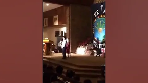 Christian Sharp Singing "Oh Holy Night"