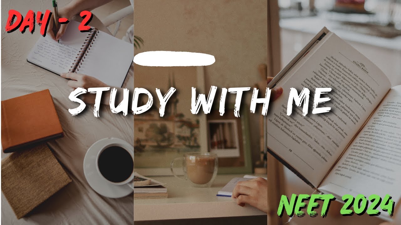 Neet 2024 (DAY 2) Study With Me The Study Hooked Live Stream D