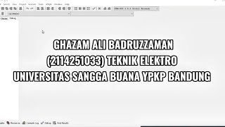UTS ALGORITMA DAN PEMROGRAMAN GHAZAM ALI BADRUZZAMAN 
