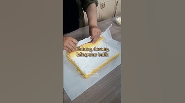 Thumbnail of Anti Ambyar, Ternyata Begini Cara Menggulung Bolu Gulung Yang Rapih dan Padat👍