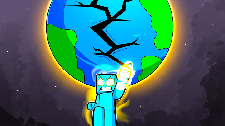 Destruí um planeta apenas com um soco!