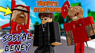 TÜRKİYE BAYRAĞINA ZORBALIK YAPAN BİRİNE İNSANLARIN TEPKSİ🥺(Roblox Brookhaven 🏡Rp)