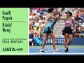 Hsiehwang vs pegulagauff full match  2023 us open quarterfinal