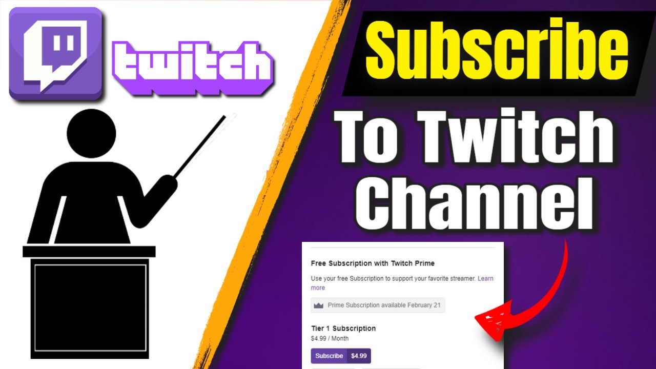 How To Subscribe To A Twitch Channel