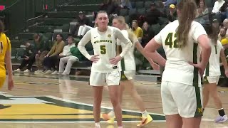 Famous NMU's Sarah Newcomer reaches 1,000 career points in final home game Profile
