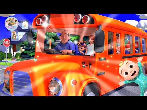 Wheels on the Bus Go ROUND & ROUND! Variations Remix [2 MIN LOOP] | Nursery Rhymes!