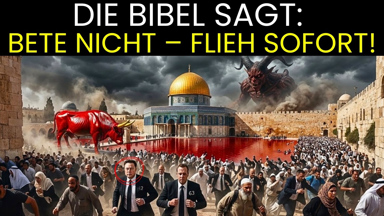 Die Bibel sagt: Wenn dieses Zeichen erscheint… Bete nicht – FLIEHE sofort!