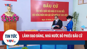 Lãnh đạo Đảng, nhà nước bỏ phiếu bầu cử