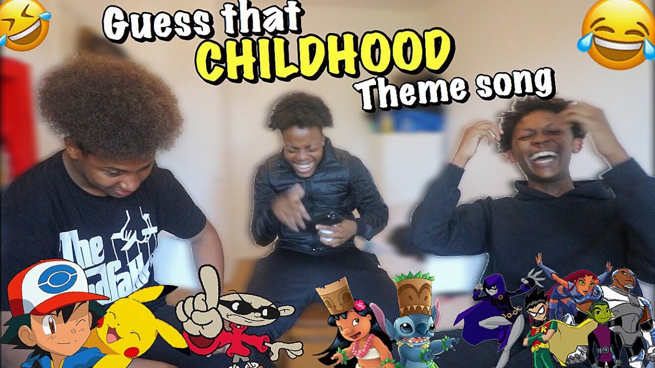 Guess The CHILDHOOD Theme Song!! Ft Ronzo & Kstar😂👶🏽