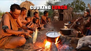 Tribal people Hunting big baboon | Cooking for Dinner |Very delicious😋meal | This is unbelievable😱