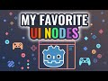 How I use Godot Nodes to make my UIs - Godot Tutorial
