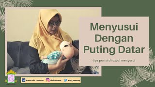 Tips Menyusui Puting Datar: Pentingnya posisi menyusui.